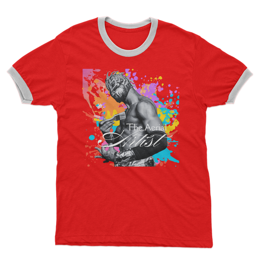 "THE Artist" - Aerial Van Go Ringer Tee