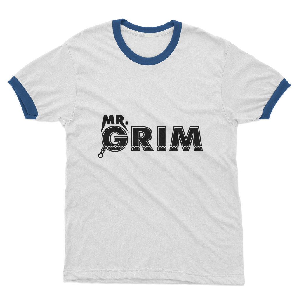 MR. Grim "Zipped Up" Ringer Tee