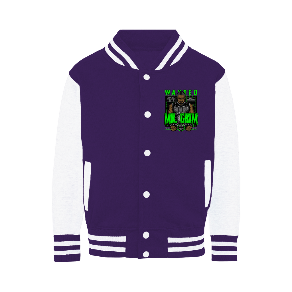 MR. Grim "Wanted" Varsity Jacket
