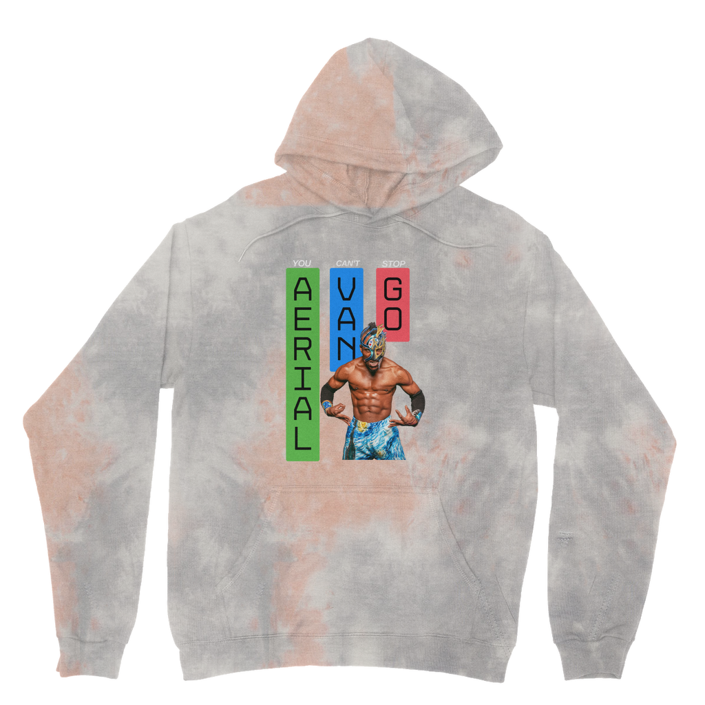 "Bars" -Aerial Van Go" Tie Dye Hoodie