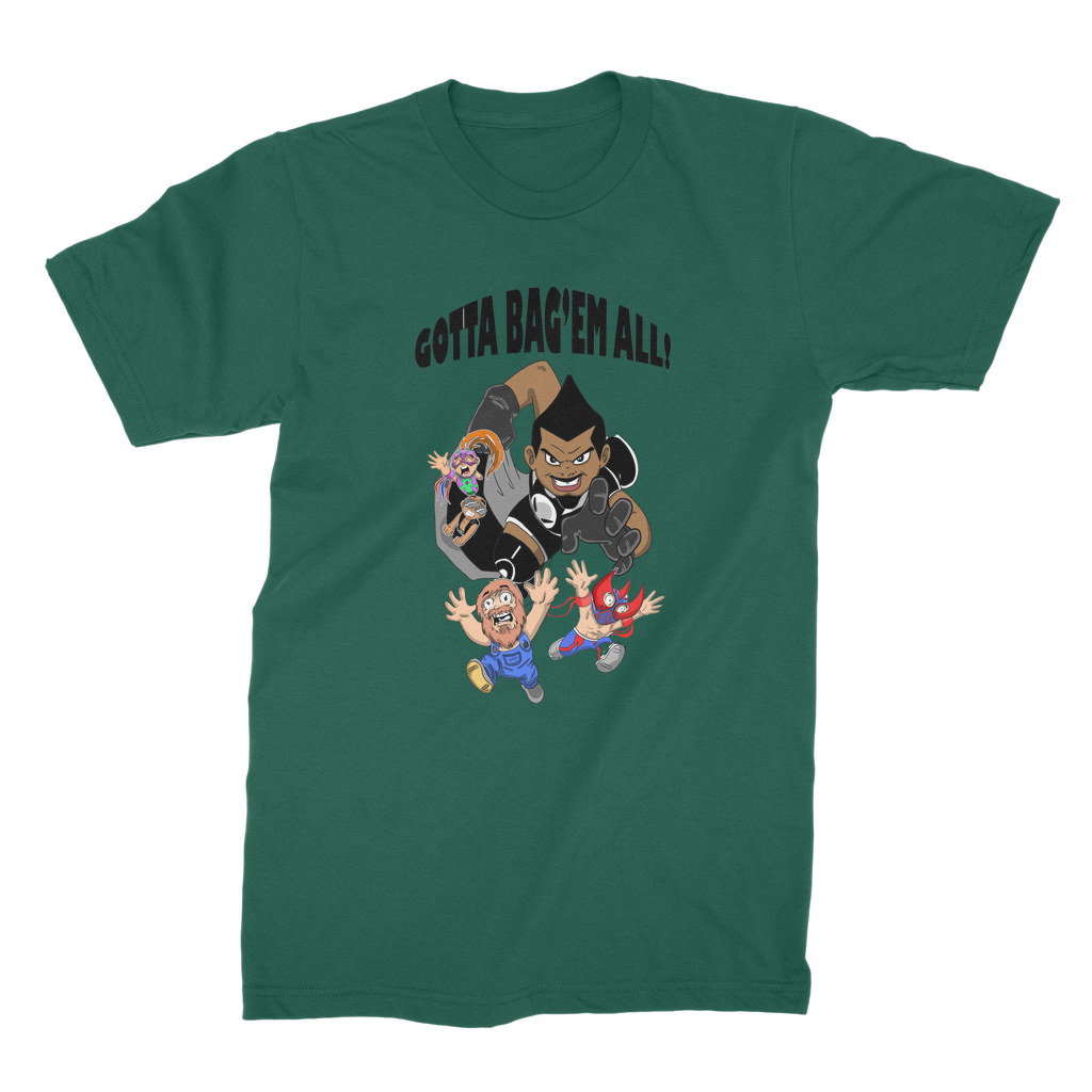 MR. Grim "Gotta Bag Em All" Premium Jersey Adult T-Shirt