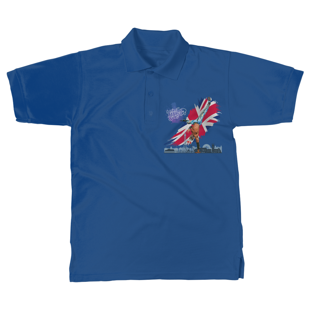 "Van Go to UK" - Aerial Van Go Unisex Adult Polo Shirt
