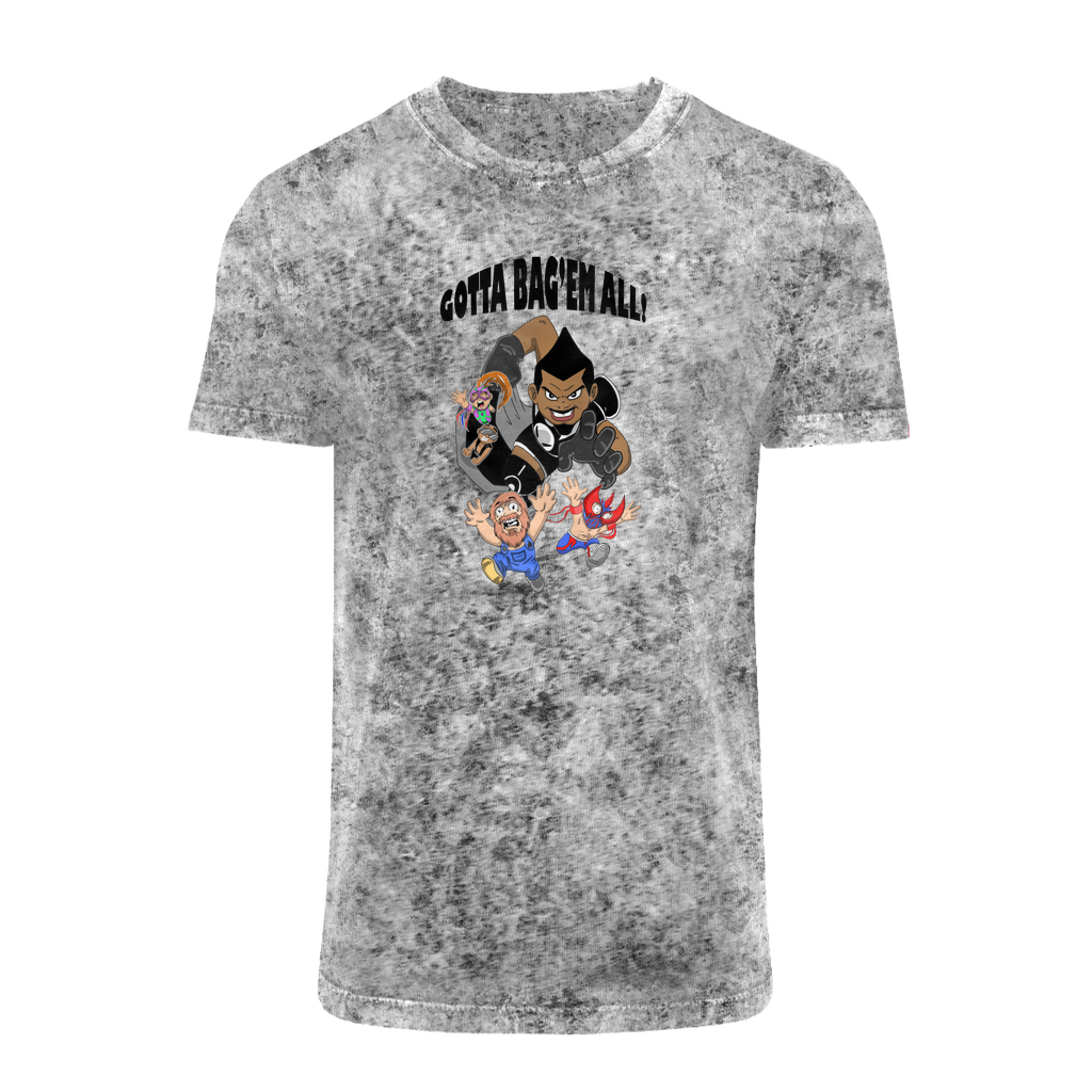 MR. Grim "Gotta Bag Em All" Acid Washed T-Shirt