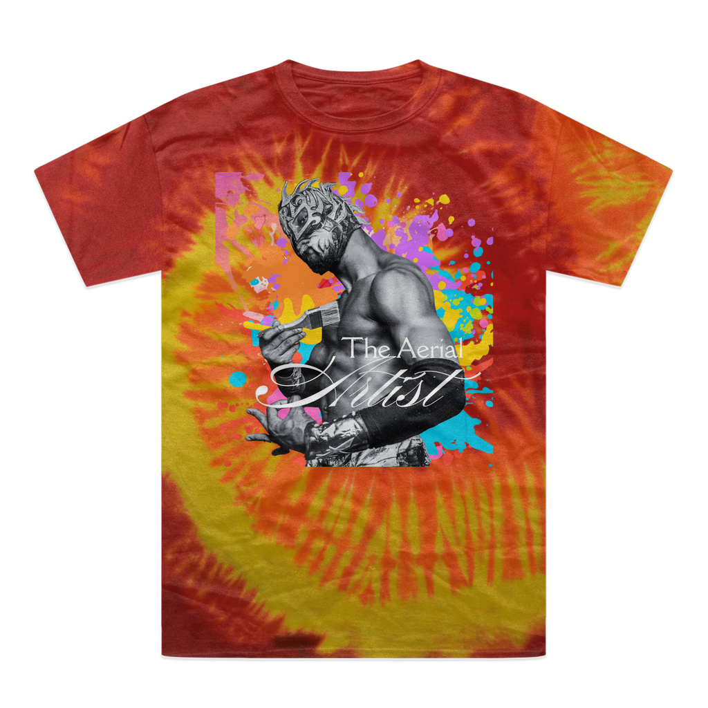 "THE Artist" - Aerial Van Go Tie-Dye T-Shirt