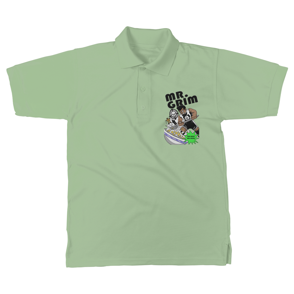 MR. Grim "Special Cereal" (USA) Unisex Adult Polo Shirt