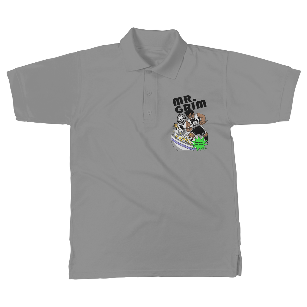 MR. Grim "Special Cereal" (USA) Unisex Adult Polo Shirt