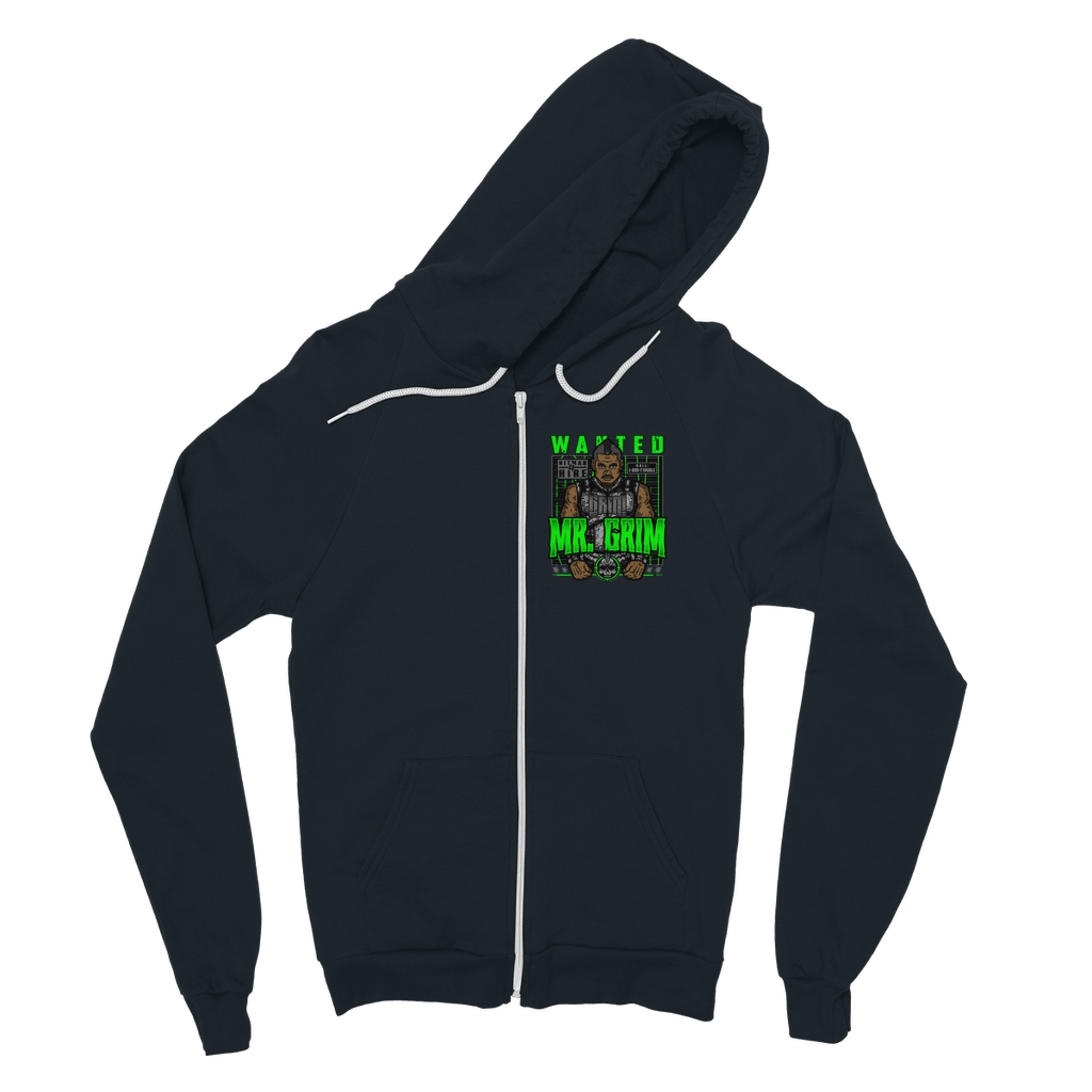 MR. Grim "Wanted" Zip Hoodie
