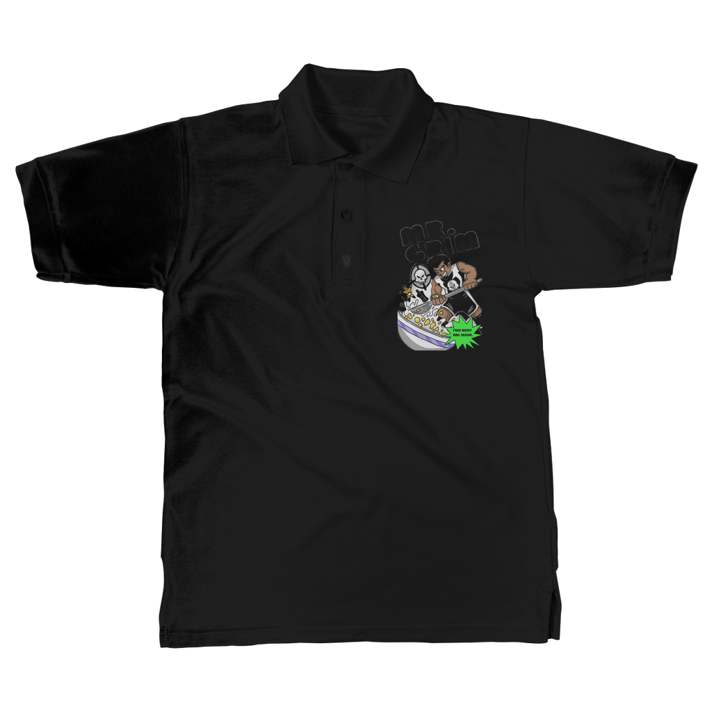 MR. Grim "Special Cereal" (USA) Unisex Adult Polo Shirt