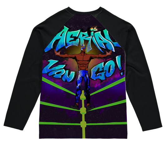 "Art Redeemer" - Aerial Van Go (USA) Unisex Long Sleeve Tee