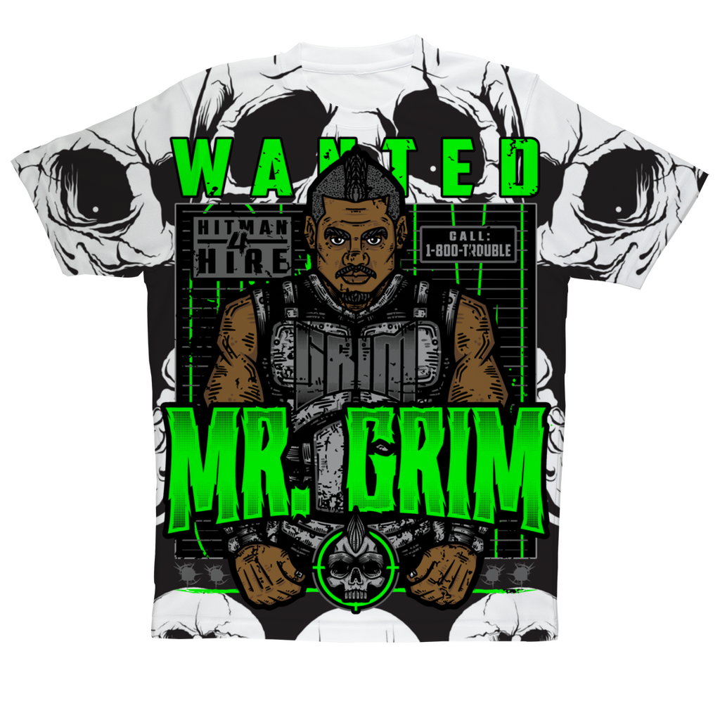 MR. Grim "Wanted" Unisex Activewear Tee