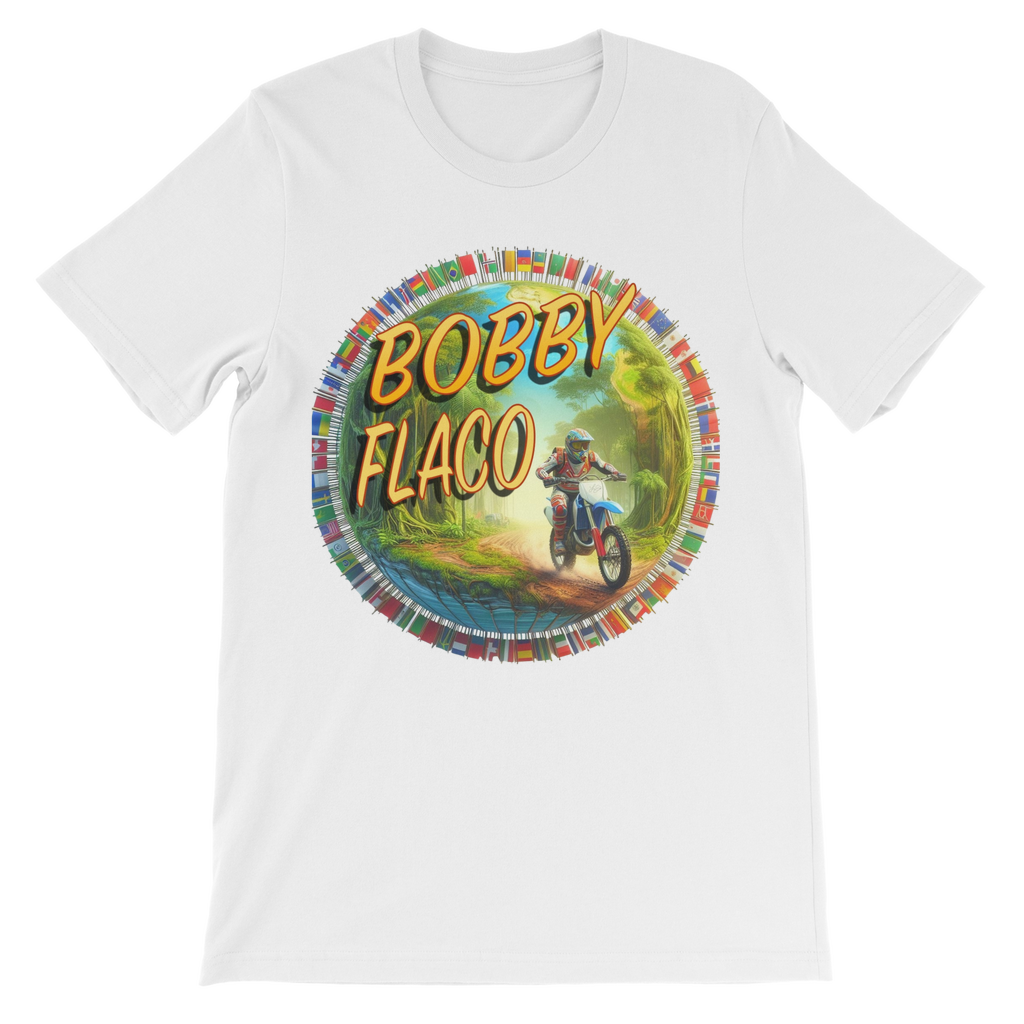 "Bike the World" Bobby Flaco - USaA Youthwear Tee