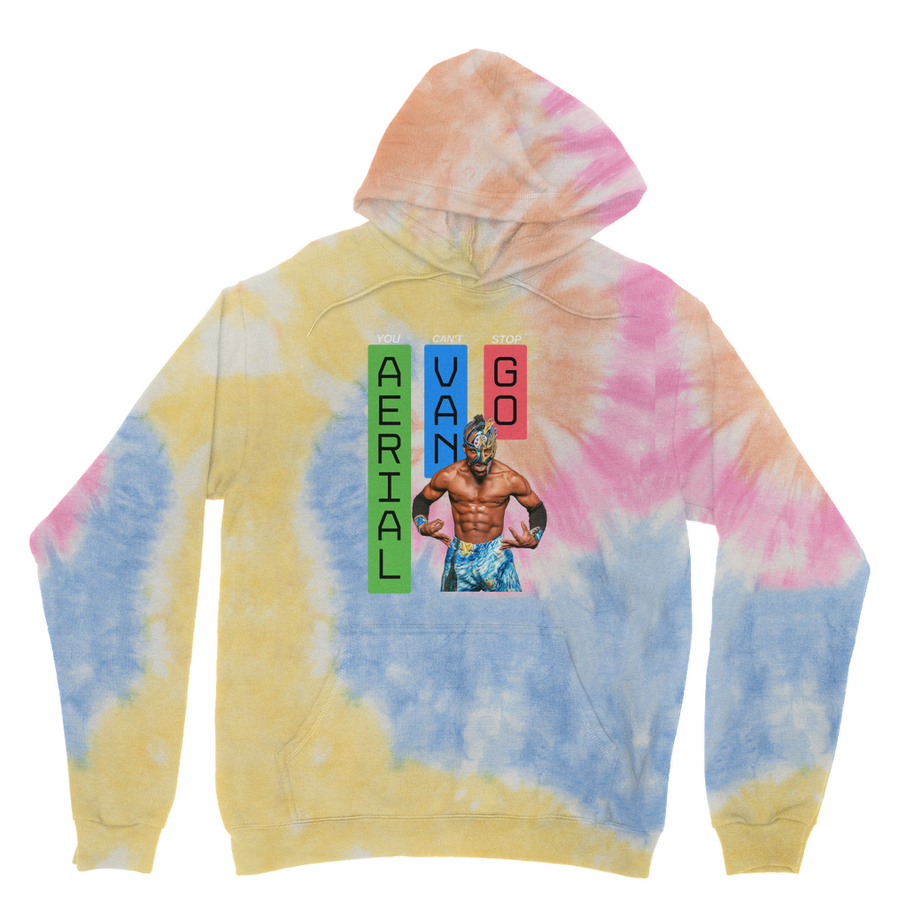 "Bars" -Aerial Van Go" Tie Dye Hoodie