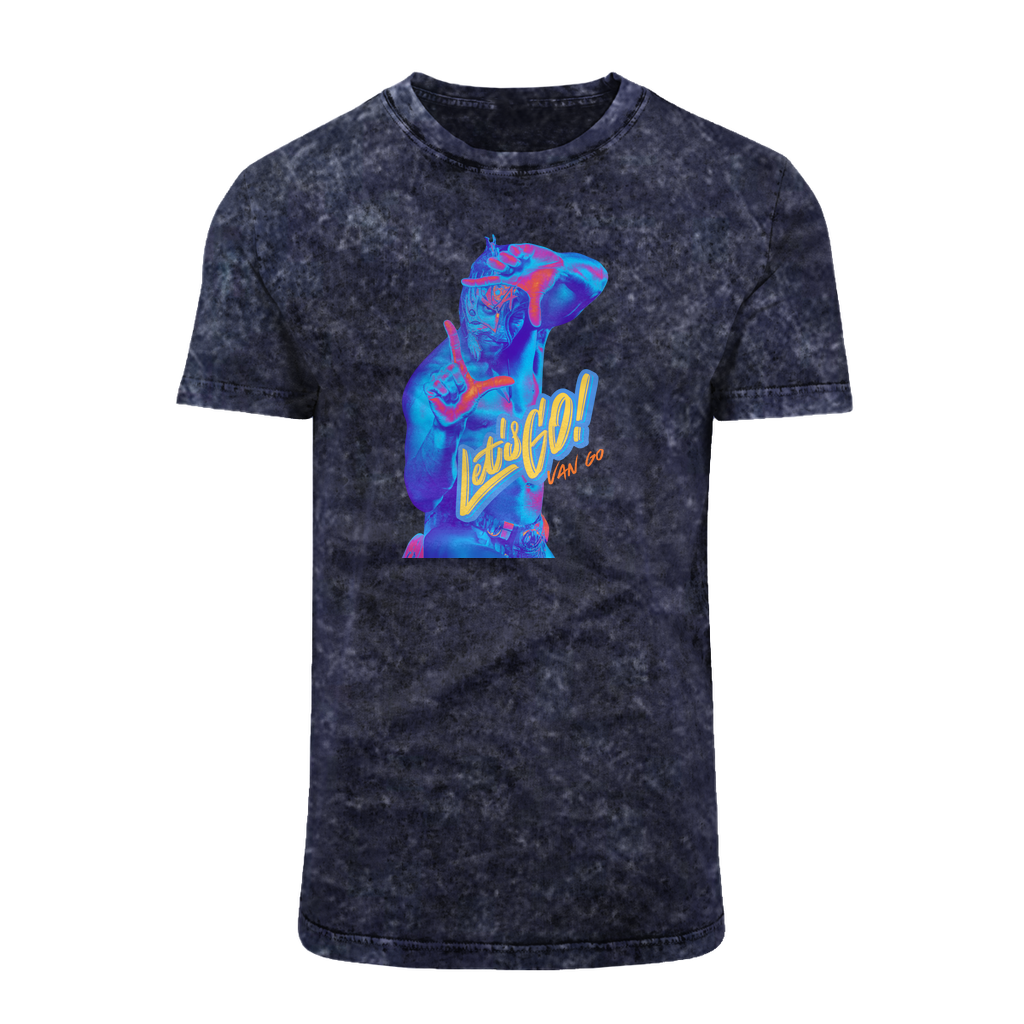 "Let's Go Van Go - Aerial Van Go Acid Washed T-Shirt