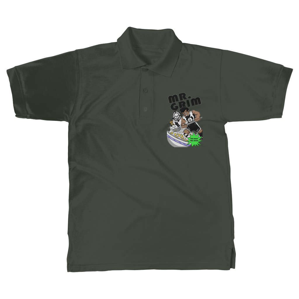 MR. Grim "Special Cereal" (USA) Unisex Adult Polo Shirt