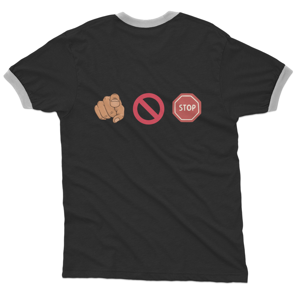 "You Can't Stop" Aerial Van Go - USA Ringer Tee