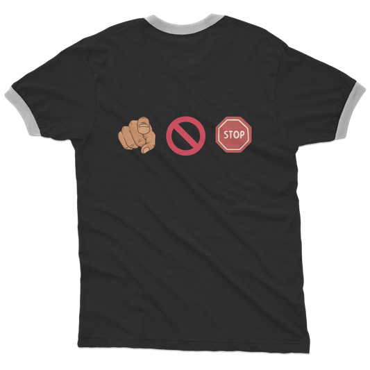 "You Can't Stop" Aerial Van Go - USA Ringer Tee