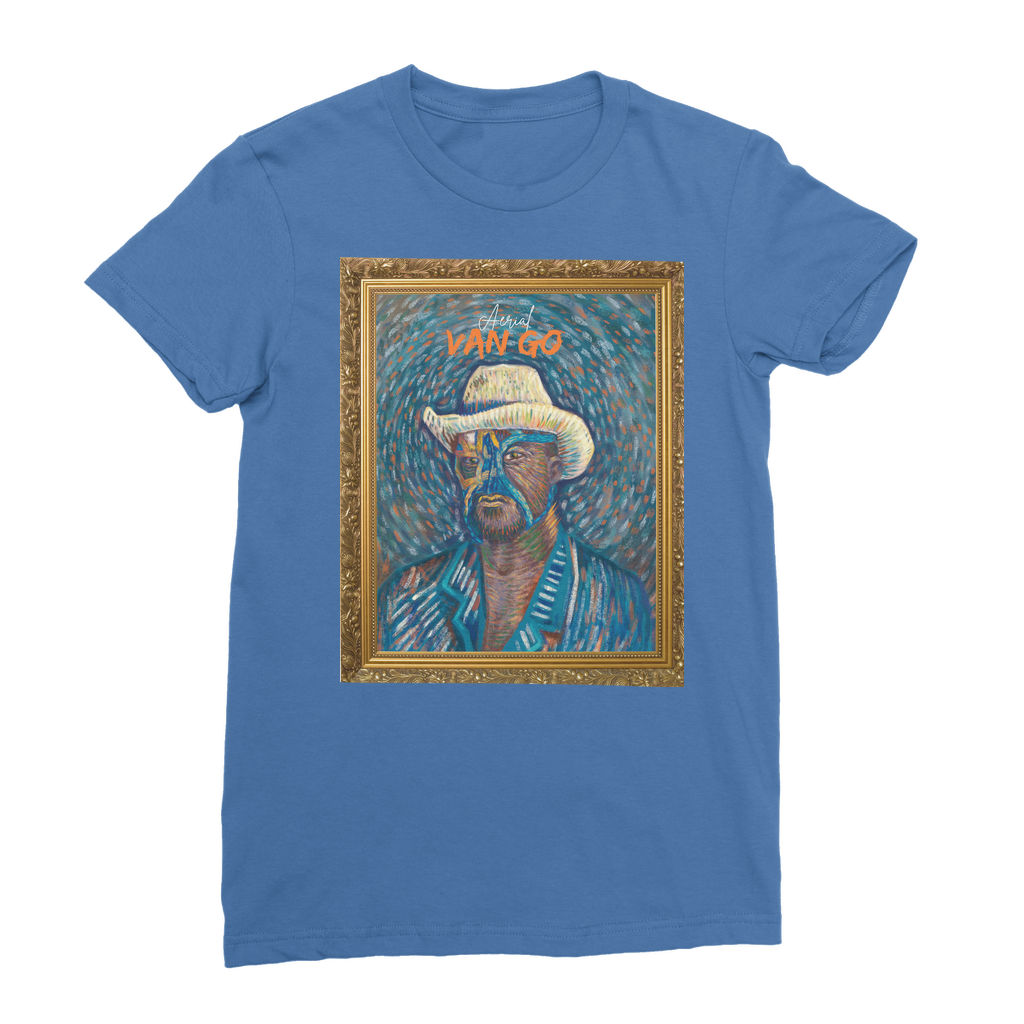 "Self Portrait" - Aerial Van Go (USA) Women's Wear T-Shirt