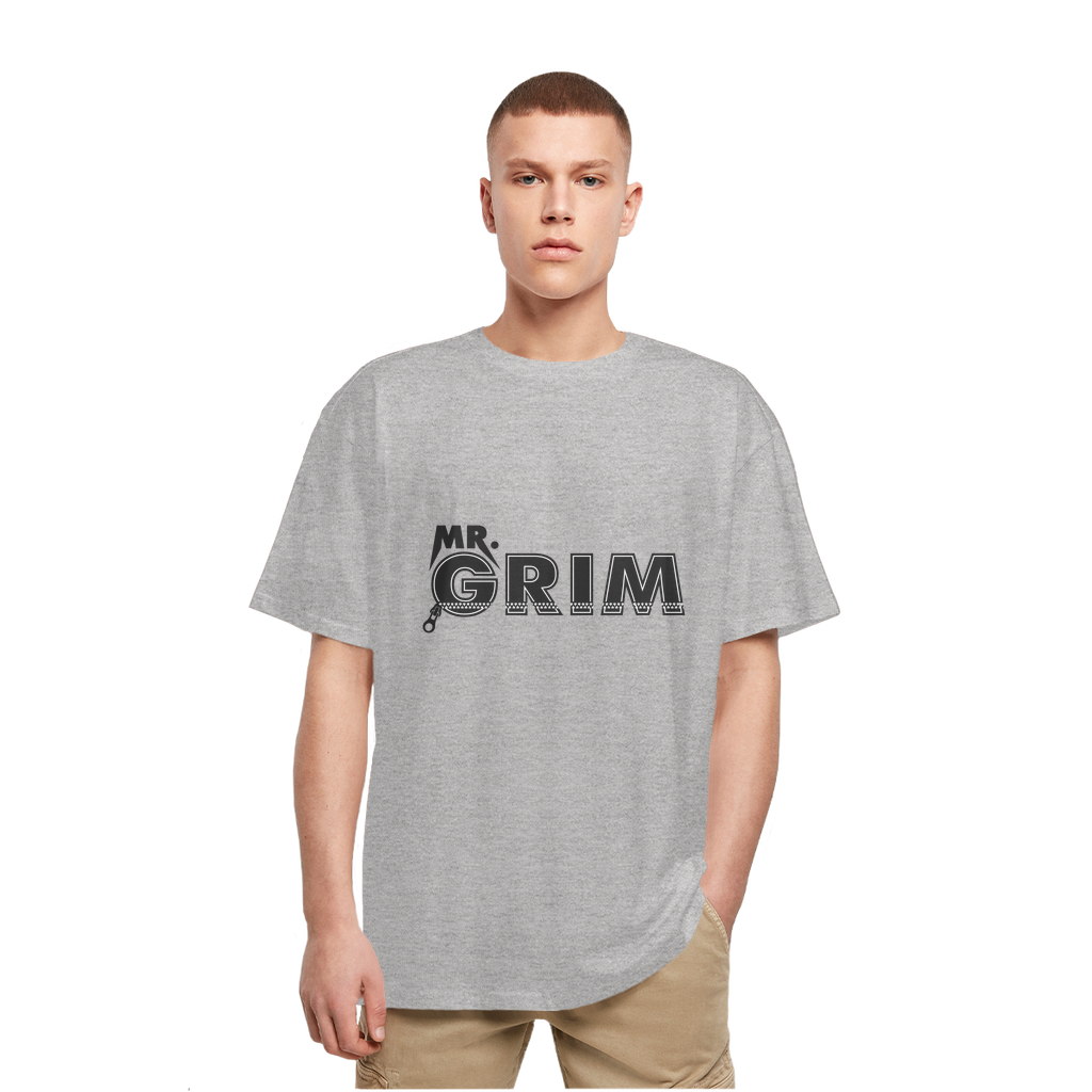 MR. Grim "Zipped Up" Heavy Oversized T-Shirt