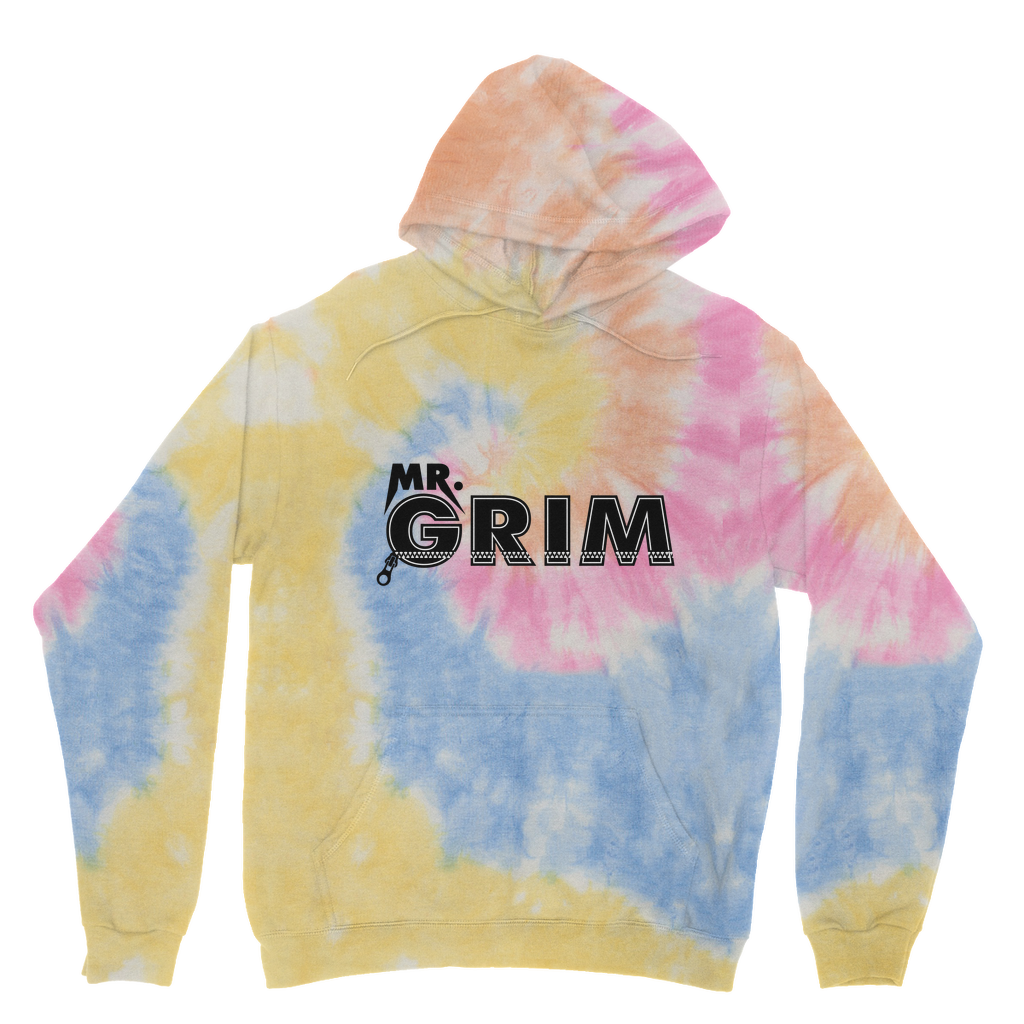 MR. Grim "Zipped Up" Tie Dye Hoodie