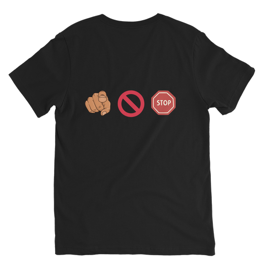 "You Can't Stop" Aerial Van Go - USA V Neck Tee