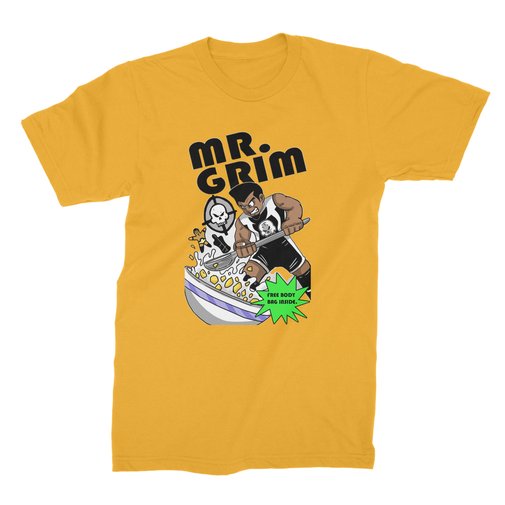 MR. Grim "Special Cereal" (USA) Premium Jersey Adult T-Shirt