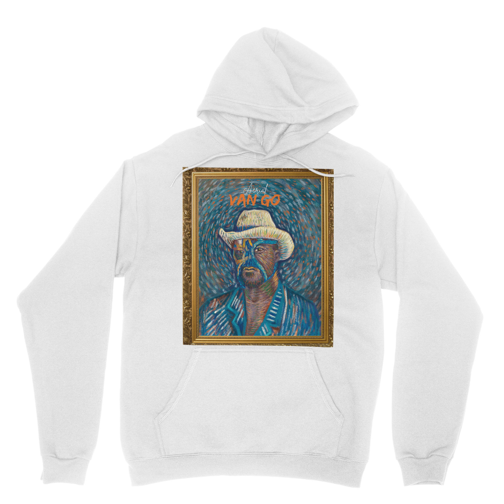 "Self Portrait" - Aerial Van Go (USA) Pullover Hoodie