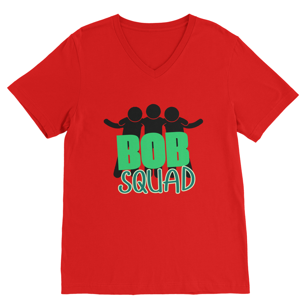 "Bob Squad" - Bobby Flaco -USA V Neck Tee