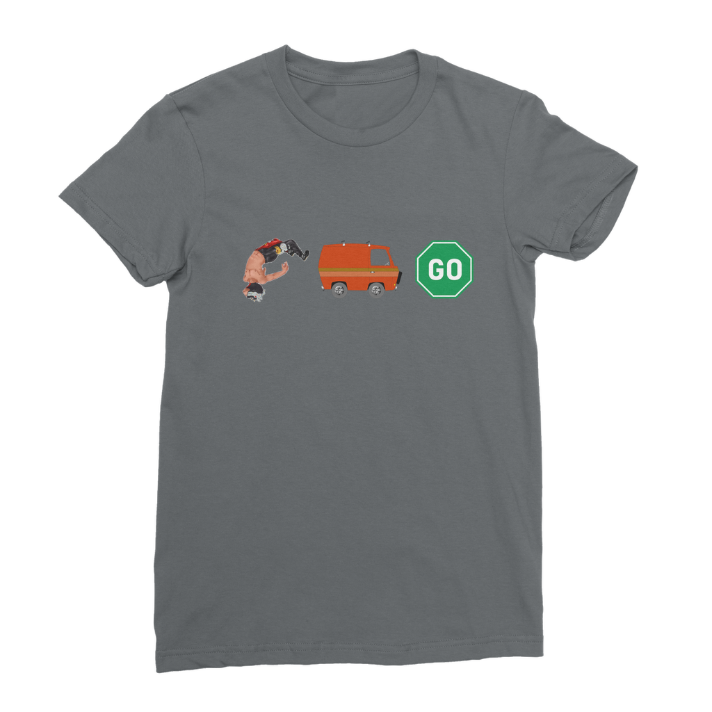 "You Can't Stop" Aerial Van Go - USA Women's Wear T-Shirt