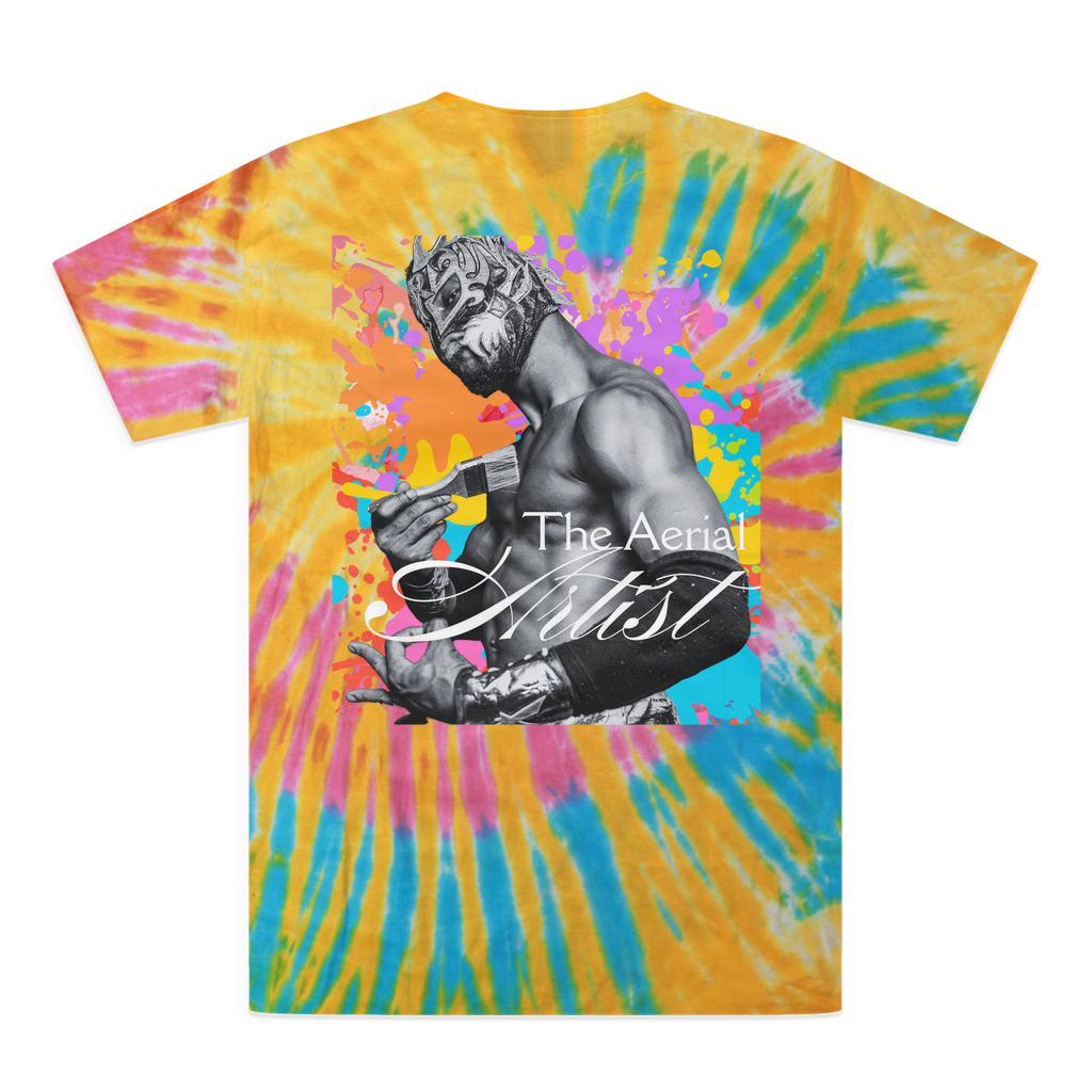 "THE Artist" - Aerial Van Go Tie-Dye T-Shirt