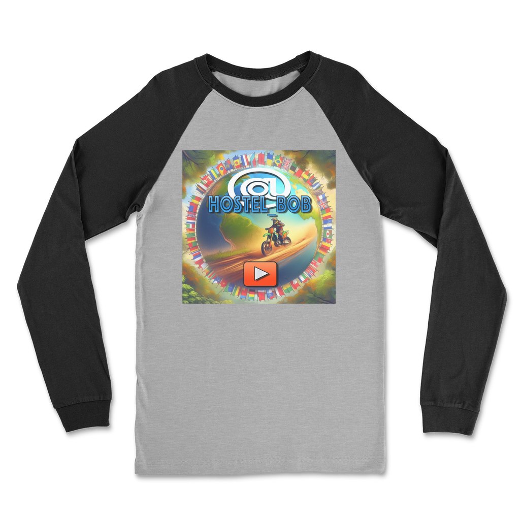 "Hostel Bob" - Bobby Flaco - USA Classic Raglan Long Sleeve Shirt