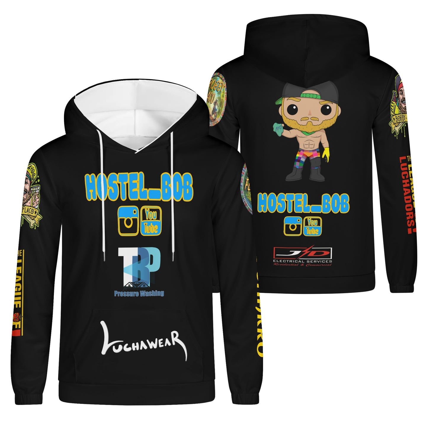 Bobby Flaco "SPONSOR HOODIE" AYOOOO @Hostel_Bob
