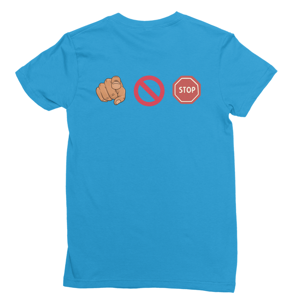 "You Can't Stop" Aerial Van Go - USA Women's Wear T-Shirt