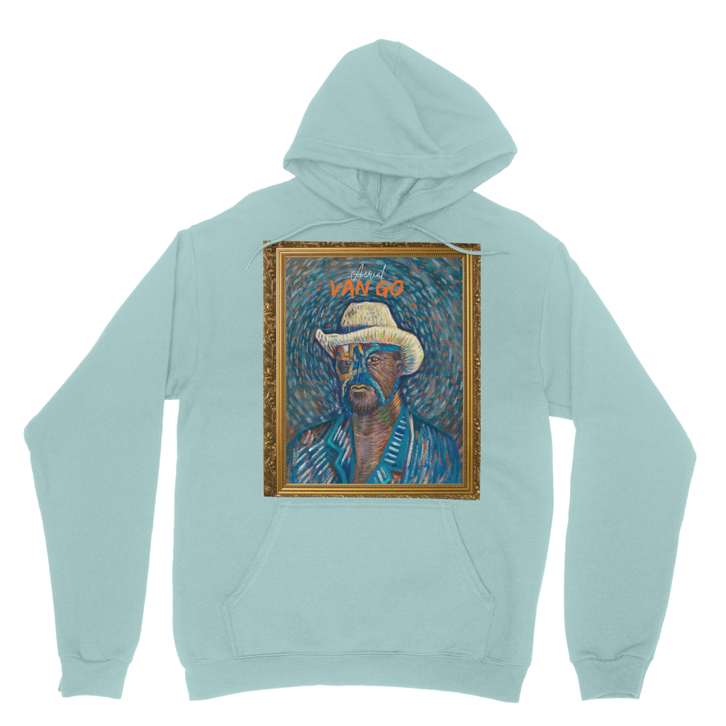 "Self Portrait" - Aerial Van Go (USA) Pullover Hoodie