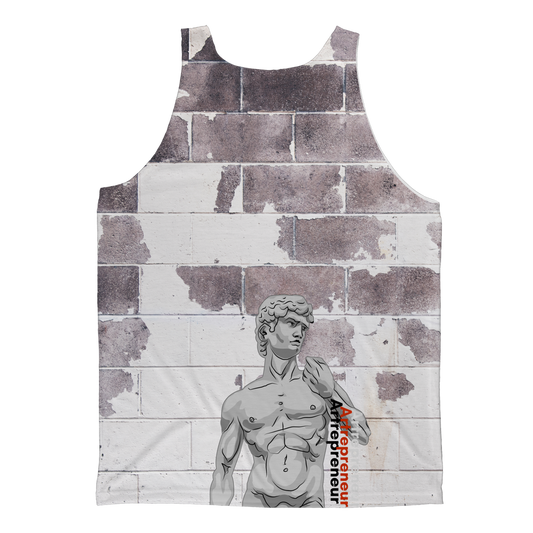 Aerial Van Go "Artrepreneur" (USA) Unisex Tank Top