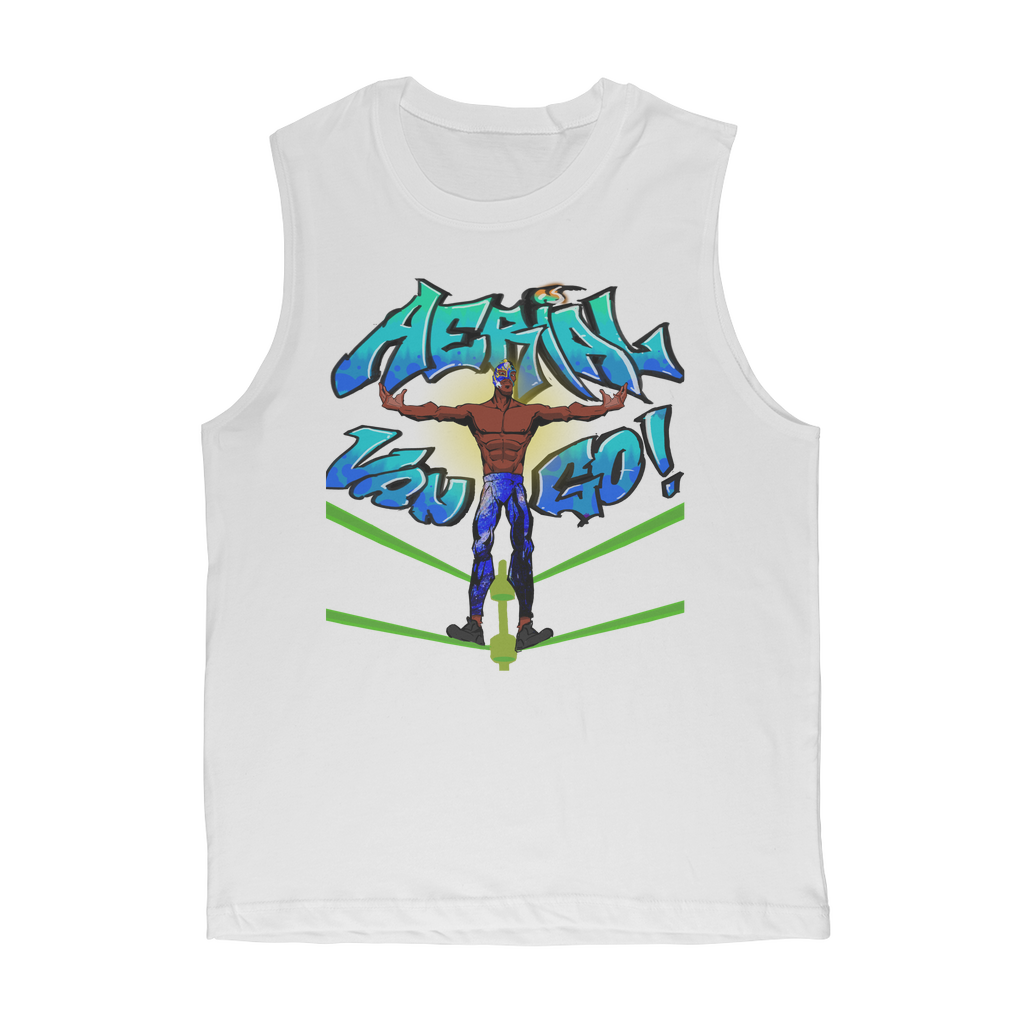 "Art Redeemer" - Aerial Van Go (USA) Premium Adult Muscle TankTop