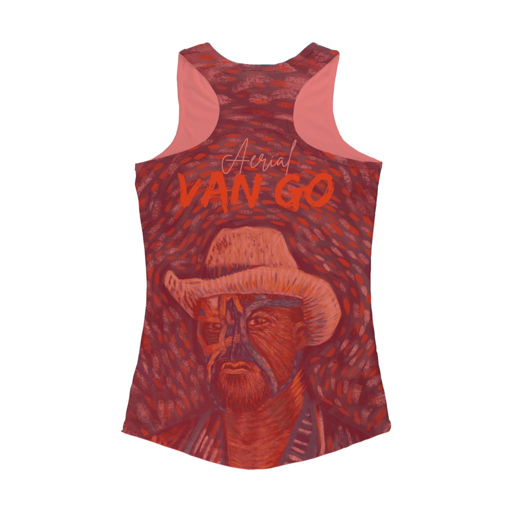 "Self Portrait" - Aerial Van Go (USA) Women's Activewear Tank Top
