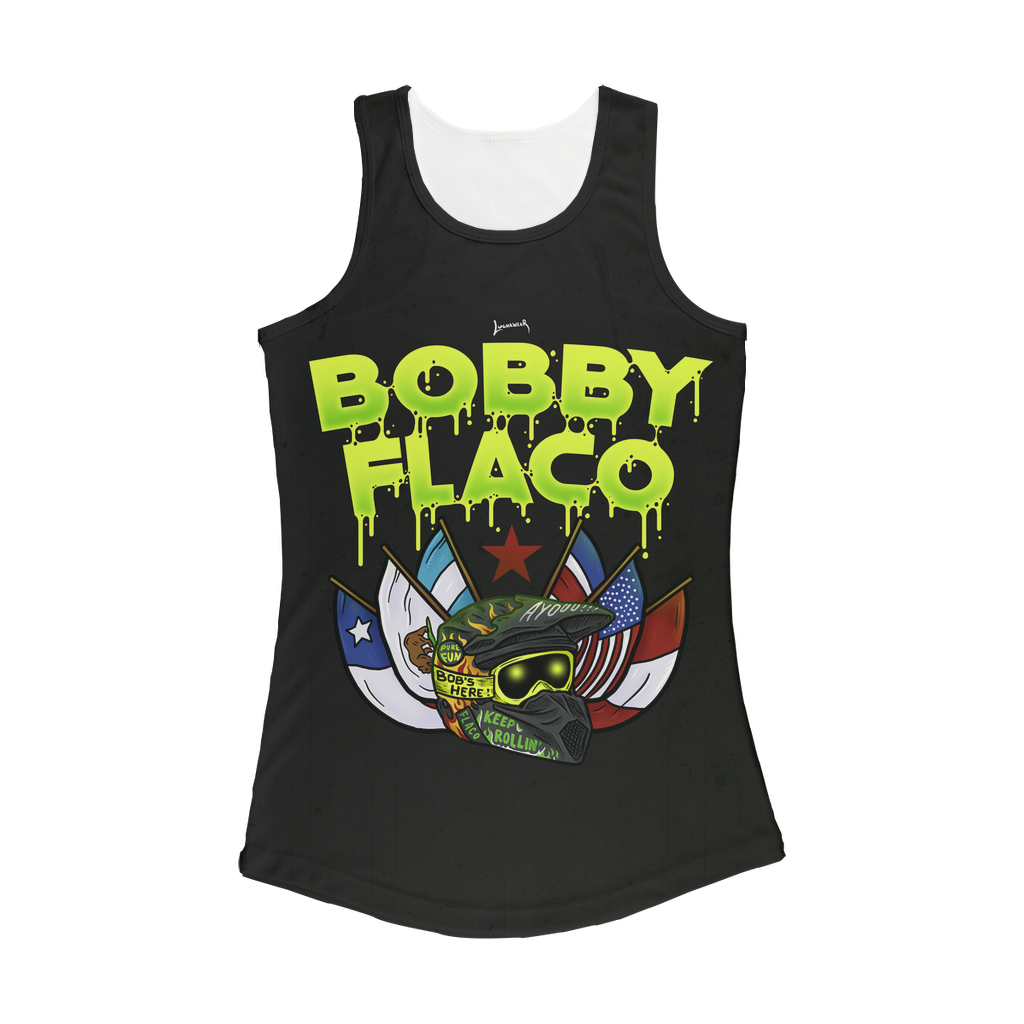 Bobby Flaco (USA) "World Tour" Women's Activewear Tank Top