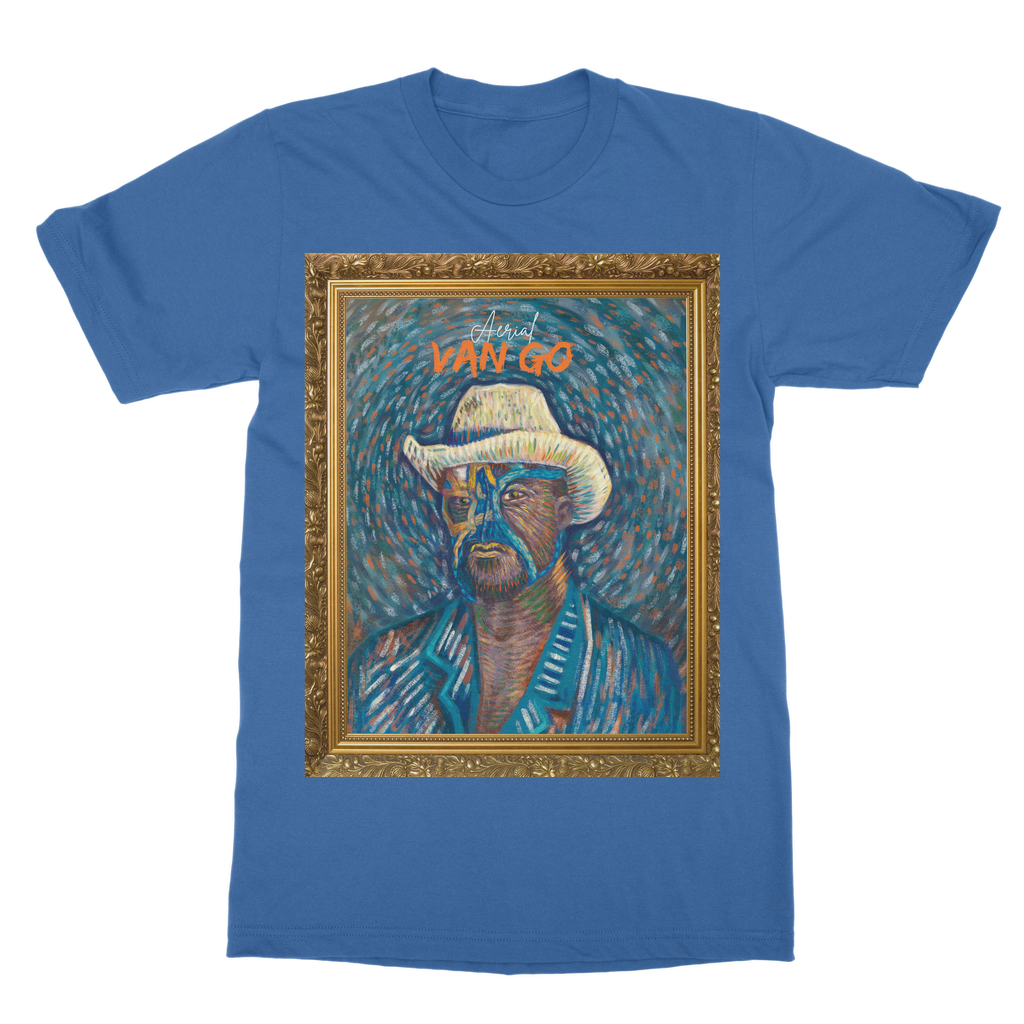 "Self Portrait" - Aerial Van Go (USA) Tee Shirt Dress