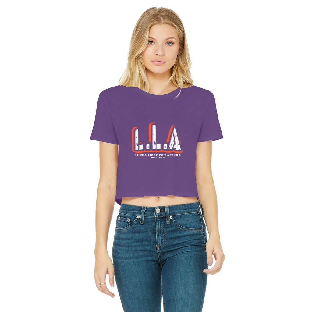 Con Altura (BOL) "LLA" Women's Wear Crop Top