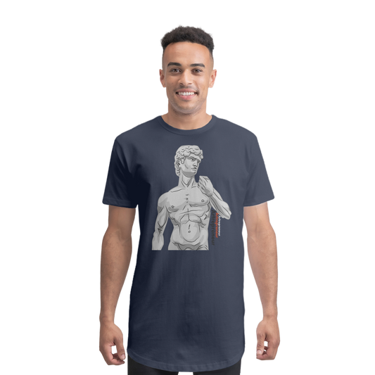 Aerial Van Go "Artrepreneur" (USA) Premium Long Body T-Shirt