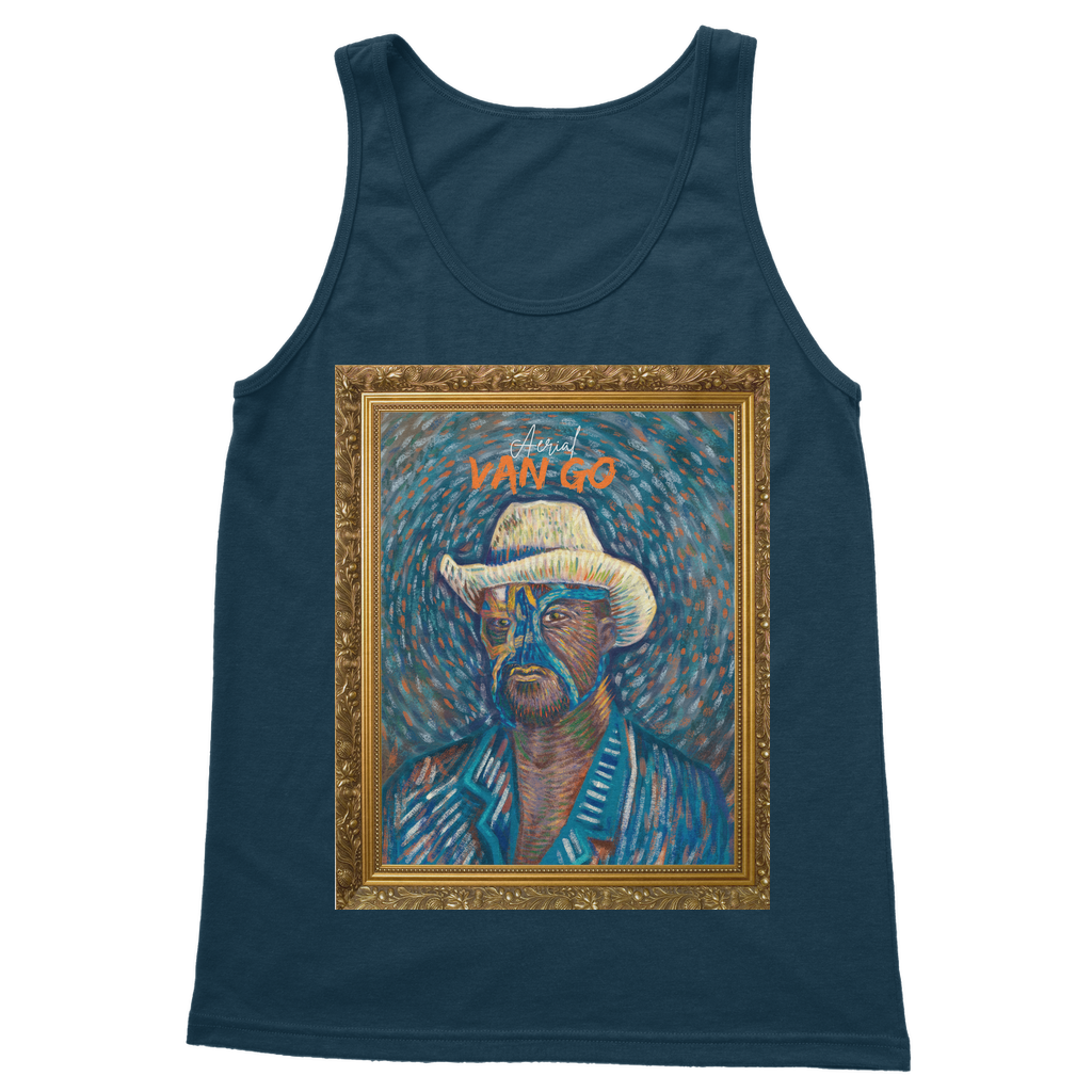 "Self Portrait" - Aerial Van Go (USA) Women's Wear Tank Top