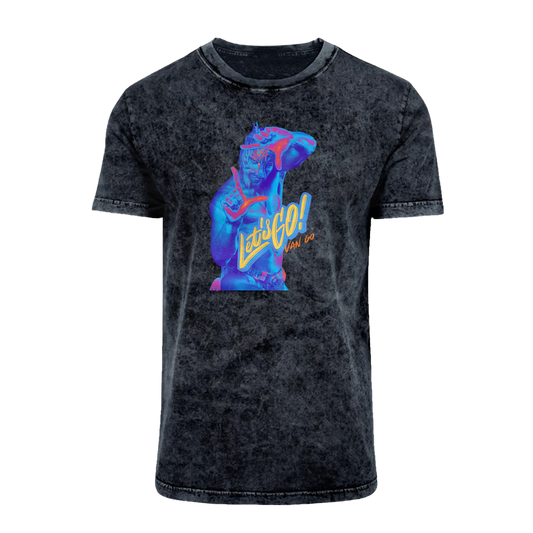 "Let's Go Van Go - Aerial Van Go Acid Washed T-Shirt