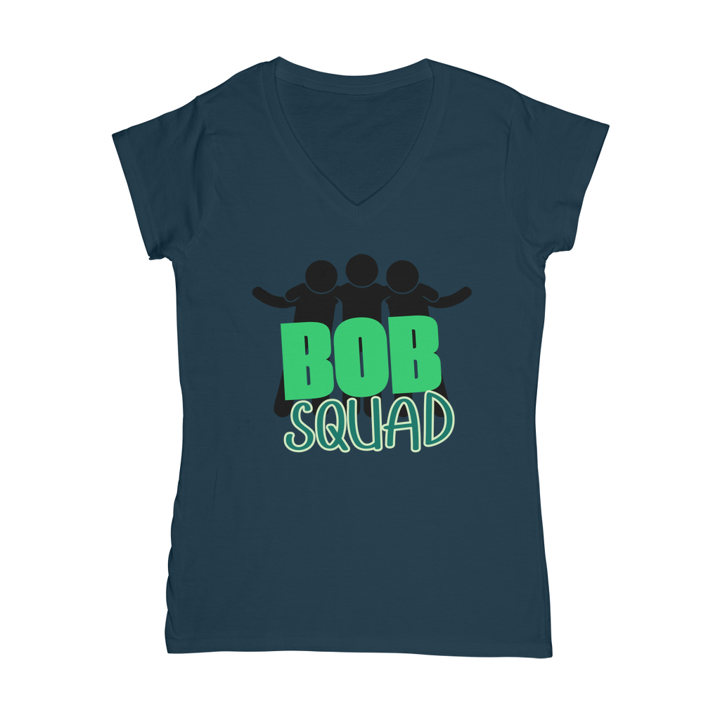 "Bob Squad" - Bobby Flaco -USA Women's Wear V-Neck T-Shirt