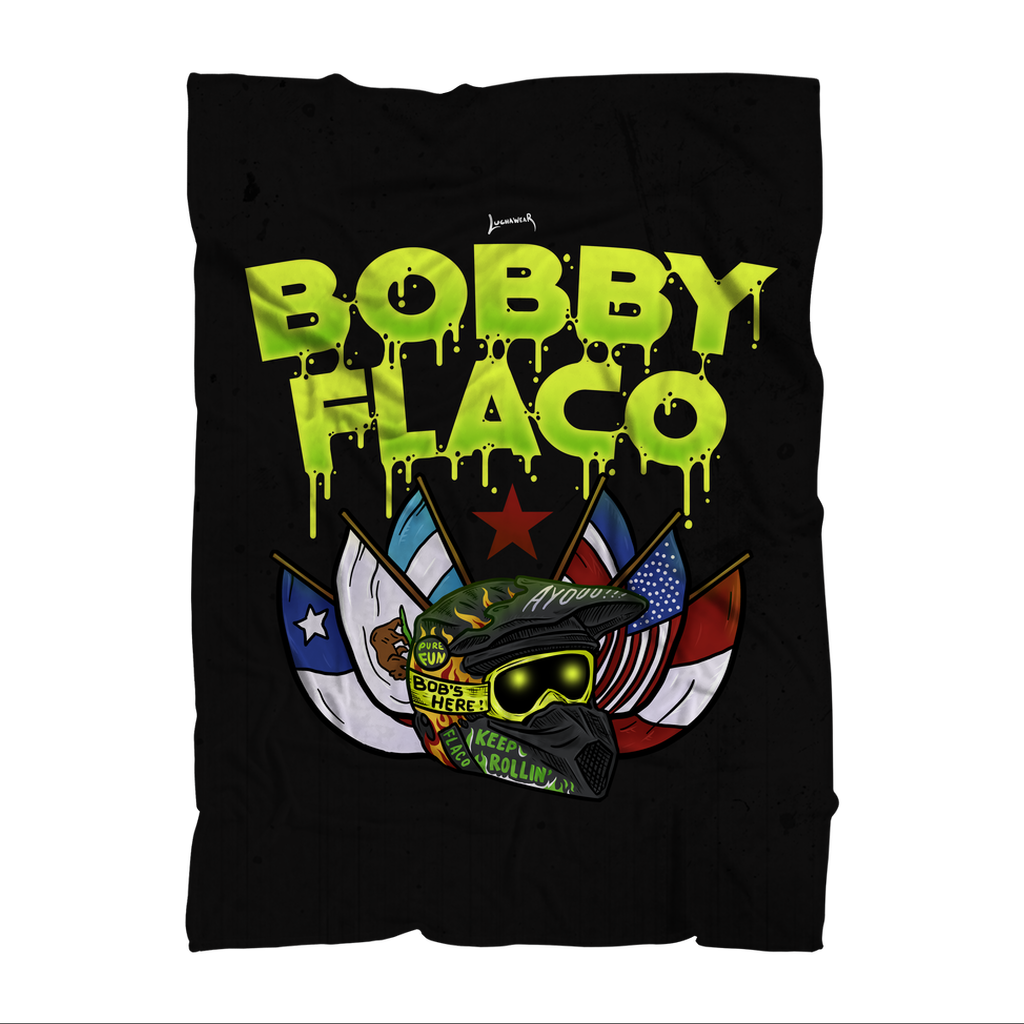 Bobby Flaco (USA) "World Tour" Throw Blanket