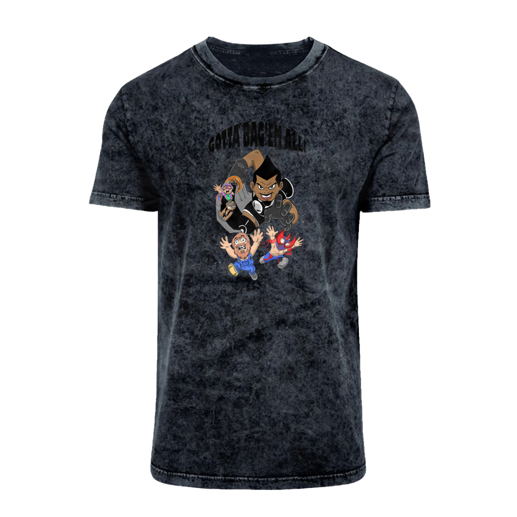 MR. Grim "Gotta Bag Em All" Acid Washed T-Shirt