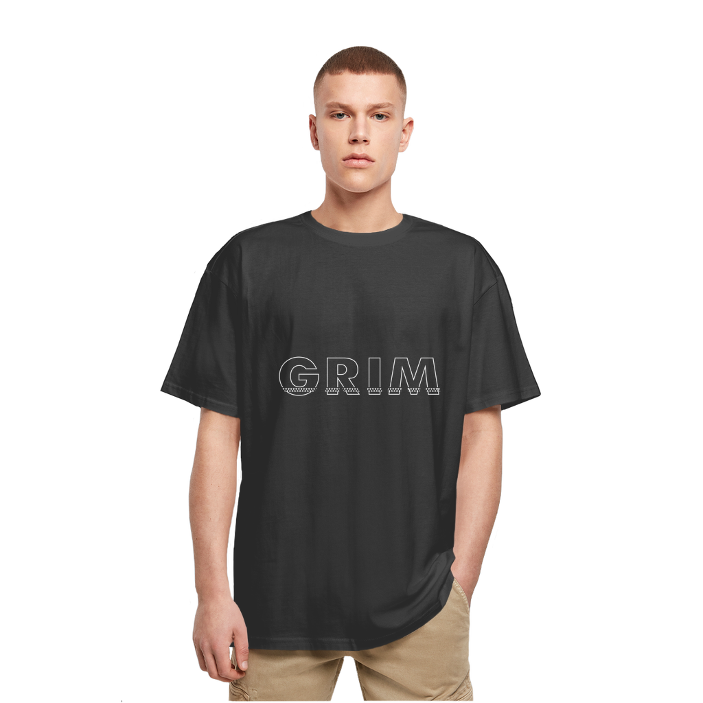 MR. Grim "Zipped Up" Heavy Oversized T-Shirt