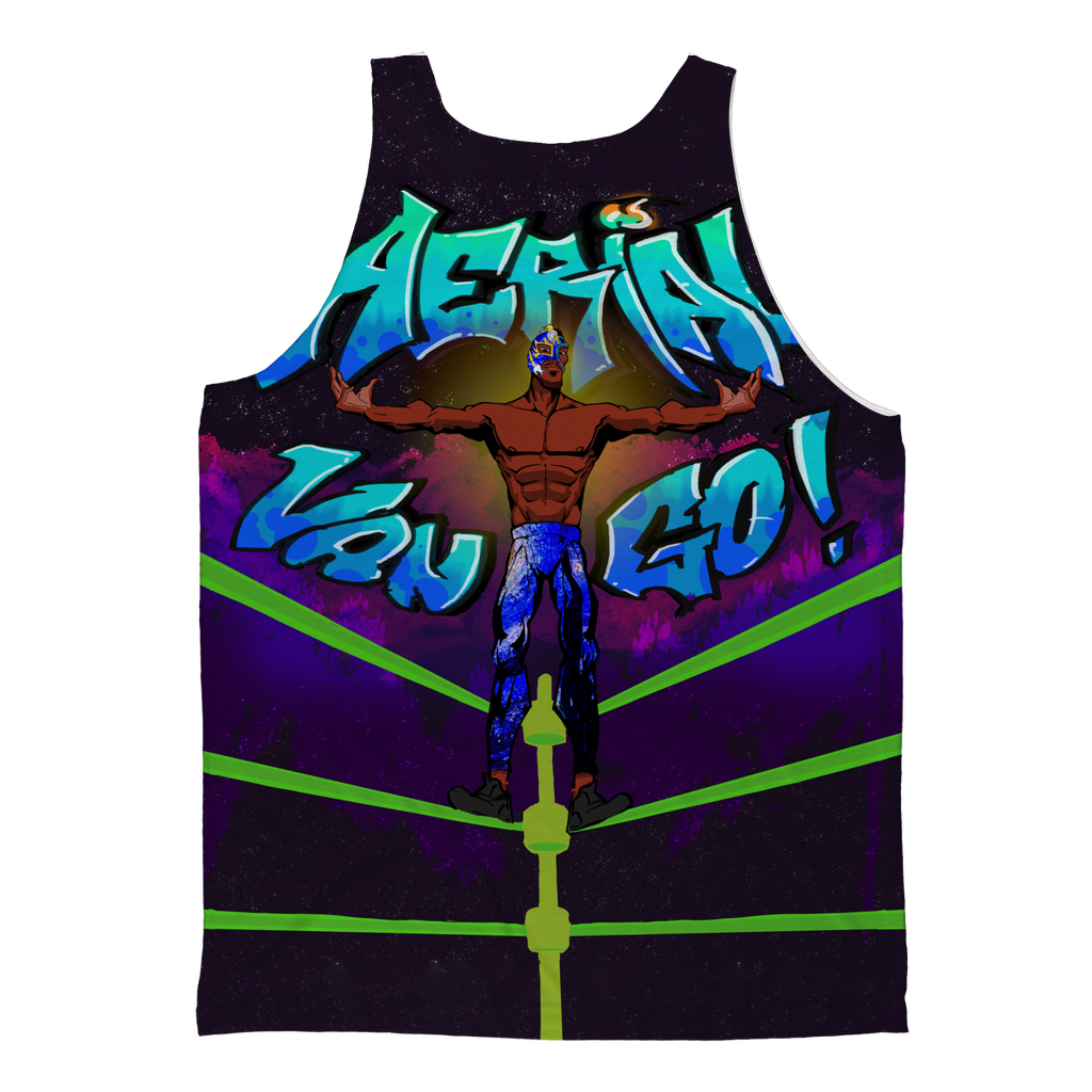 "Art Redeemer" - Aerial Van Go (USA) Unisex Tank Top