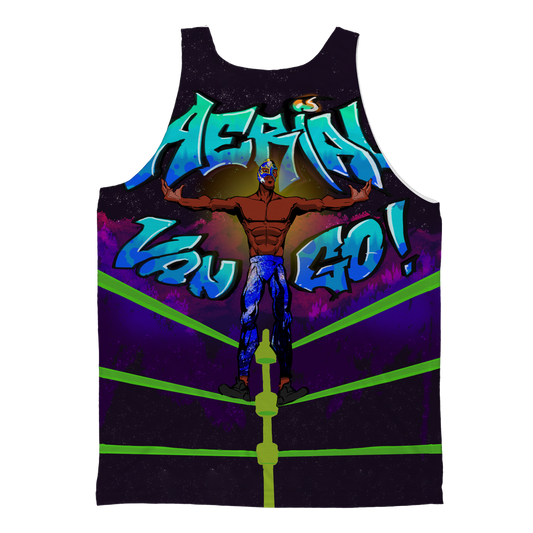 "Art Redeemer" - Aerial Van Go (USA) Unisex Tank Top