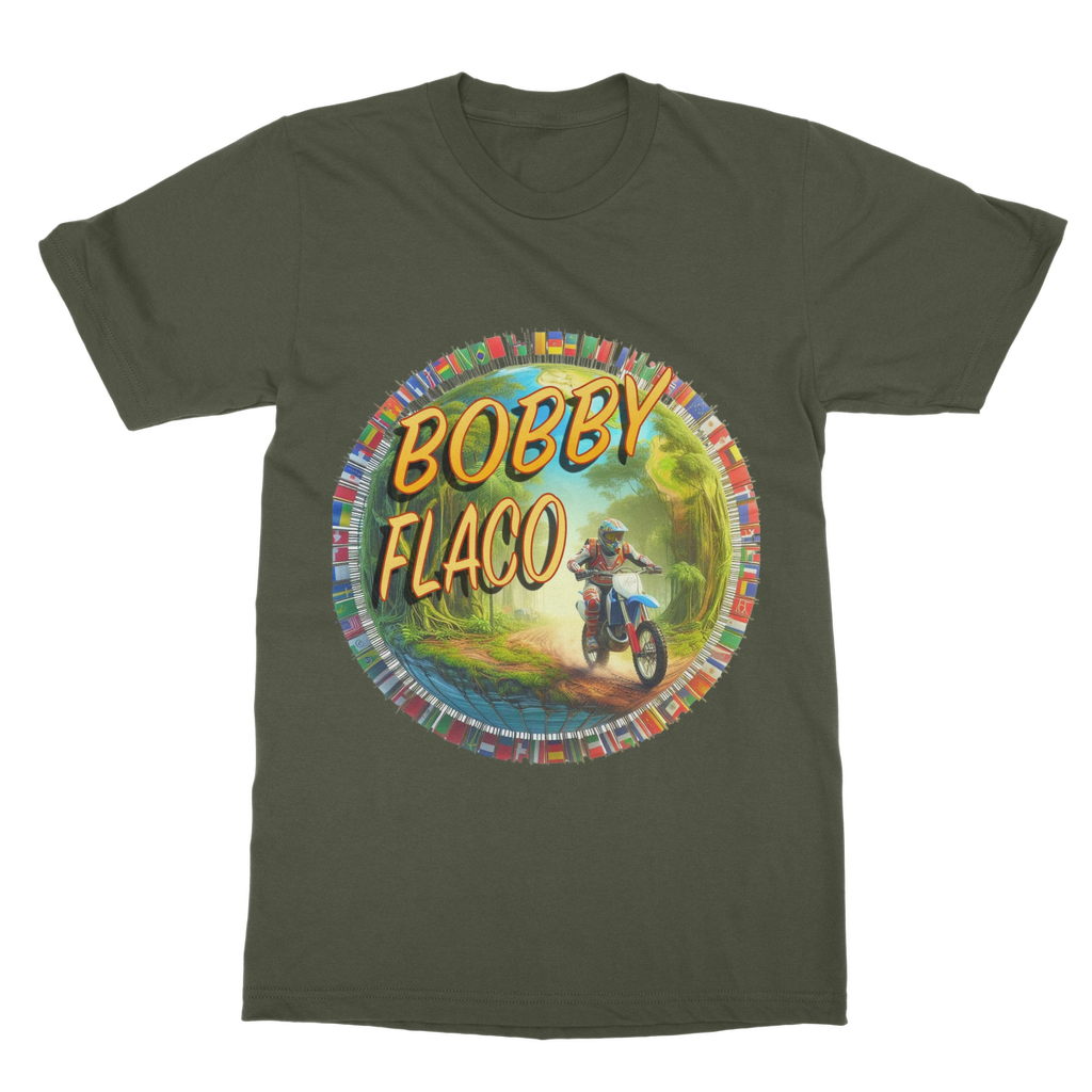 "Bike the World" Bobby Flaco - USaA Tee Shirt Dress