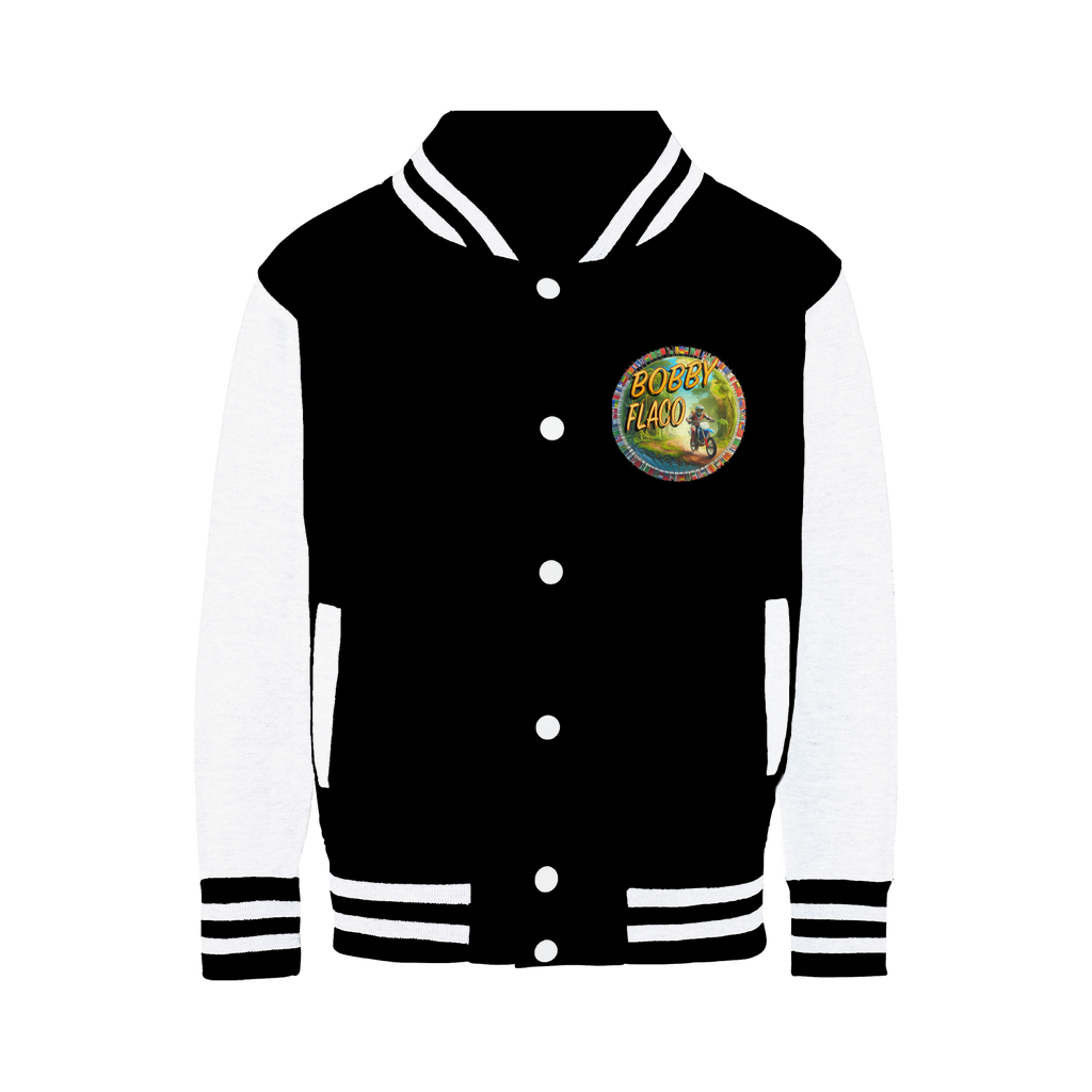 "Bike the World" Bobby Flaco - USaA Varsity Jacket